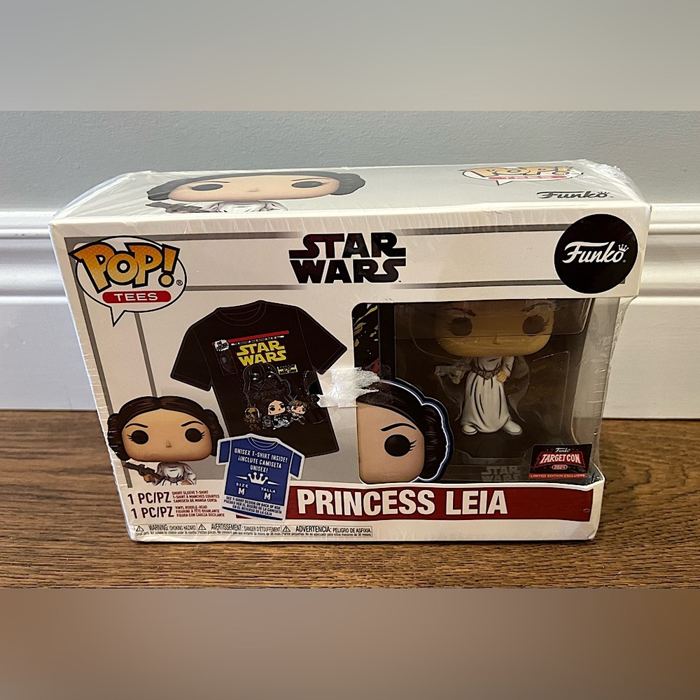 Funko Pop! Tees size M - Star Wars Vintage Leia
